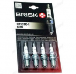 Комплект свечей зажигания LADA 16V DR15TC-1 / BRISK / EXTRA 3-х электродные НИКЕЛЬ