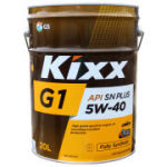 Масло Kixx G1 Plus 5W40 SN/CF / 20L