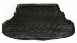 Коврик багажника пластик Hyundai Solaris седан 2010- / L.Locker / 0104140100