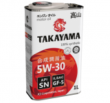 Масло TAKAYAMA 5W-30 SN GF-5 / 605042 1L