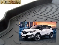 Коврики в салон резиновые RENAULT Kaptur 2016- / REZKON / 1029035100
