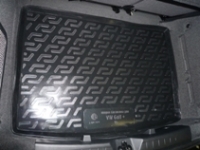 Коврик багажника пластик VW Golf Plus 2004- / L.Locker / 0101050300