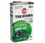 Масло TAKAYAMA 10W-40 SL/CF A3/B4 / 605046 1L