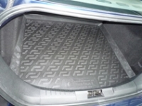 Коврик багажника пластик Ford Focus II седан 2005- / L.Locker / 0102020400