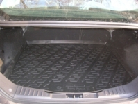 Коврик багажника пластик Ford Focus III седан 2011- / L.Locker / 0102021100