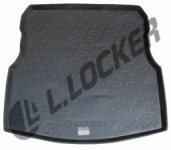 Коврик багажника пластик Nissan Almera IV седан 2013- / L.Locker / 0105010300