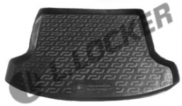 Коврик багажника пластик Nissan Qashgai+2 2008- / L.Locker / 0105050200