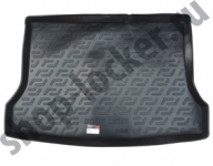 Коврик багажника пластик Nissan Tiida II хэтчбек 2015- / L.Locker / 0105100300