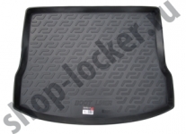 Коврик багажника пластик Mazda 3 хэтчбек 2013- / L.Locker / 0110020600