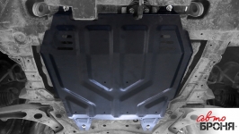 Защита картера и КПП Citroen C4 Aircross 2012- / АвтоБроня / 111.04037.1