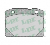 Колодки тормозные  передние LADA 2101 2102 2103 2104 2105 2106 2107 / LPR / 05P127 4шт