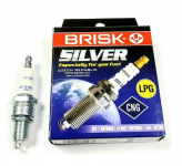 Комплект свечей зажигания LADA 8V LR15YS / BRISK / СЕРЕБРО зазор 1.1 LPG ( 4шт )