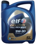 Масло ELF Evolution Full-Tech MSX 5W-30 SN/CF C3 Dexos2 / 194904 5L