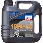 Масло LIQUI MOLY Motorbike 4T Basic Offroad 10W-40 / 3062 4L