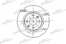 Диск тормозной LADA Vesta Largus X-Ray / PATRON / PBD2586
