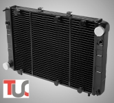Радиатор двигателя  Газель  1999-2009 медный 3-х рядный / TUC / 155561