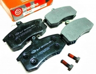 Колодки тормозные  передние LADA 2108 2109 2113 2114 2115 2110 2170 Priora Kalina Granta / BREMBO / P41003 4шт