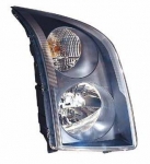 Фара VW CRAFTER/LT 2006- под корректор черная / DEPO / правая 441-11B5R-LDEM2