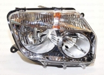 Фара RENAULT Duster 2010-2015 хром / ALRU BOSCH / правая 676512096