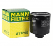 Фильтр масляный / MANN / W712/52