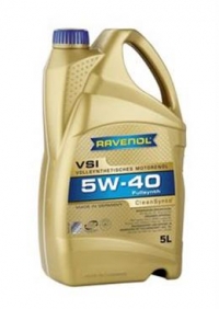 Масло RAVENOL VSI 5W40 / Синтетика (5л)