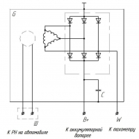 Генератор ГАЗ 3301 / КЗАТЭ / 90А 9012.3701