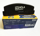 Колодки тормозные  передние LADA 2121 21213 2131 2123 Chevrolet Niva / HOLA / BD816 4шт