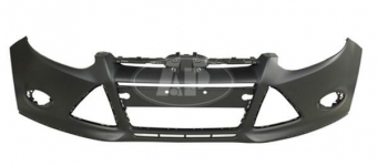 Бампер FORD Focus III 2011- передний без отв.под омыватель / API / FD0630000-2000
