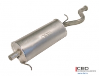 СВ     Глушитель Lada 11193 Евро-2 / CBD / GAL-002 (нержавейка)