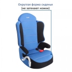Автокресло детское 1,2,3 группа 9-36кг цвет синий / AZARD / KRES0009