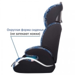 Автокресло детское 1,2,3 группа 9-36кг цвет геометрия / AZARD / KRES0459
