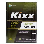Масло Kixx PAO C3 5W40 SN / 4L