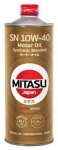 Масло MITASU MOTOR OIL SN 10W-40 / Полусинтетика / MJ-122A (1л)