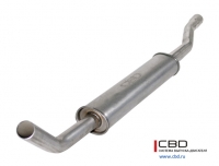 СВ    Резонатор Lada 21213 2129 2131 / CBD / RAL-009 (нержавейка)