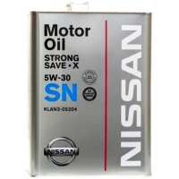 Масло NISSAN Strong Save X SN 5W30 / Полусинтетика (4л)