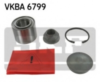 Подшипник ступицы RENAULT Duster 2WD 2009- задний / SKF / VKBA6799