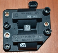 Катушка зажигания ГАЗель-Бизнес УАЗ / двигатель УМЗ-4216 (модуль Е4)