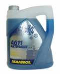Антифриз MANNOL Longterm AG11 / синий / 5KG