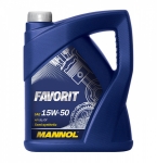 Масло MANNOL FAVORIT 15W-50 / 1135 5L