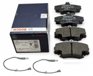 Колодки  тормозные передние Lada LARGUS 8V, Renault LOGAN-1 / BOSCH / 0986495212