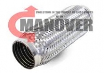 Виброкомпенсатор гофра выхлопной системы 45x150 3-х слойная interlock / MANOVER / MR45x150