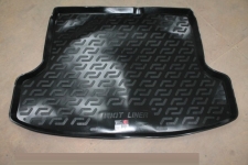 Коврик багажника пластик Kia Rio II седан 2005-2011 / L.Locker / 0103010800