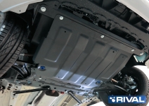 Защита картера и КПП Ford Fiesta 2008-2015 2015- / АвтоБРОНЯ / 111.1805.2