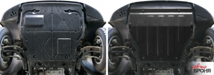 Защита картера и КПП Volkswagen Caravelle 2003-2015 2015- / Multivan 2003-2015 2015- / Transporter 2015- / АвтоБРОНЯ / 111.05806.1