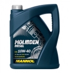 Масло MANNOL Molibden Diesel 10W40 / 5L