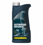 Масло MANNOL OUTBOARD Universal TC  NMMA TC-W2 / 1421 1L
