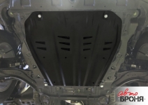 Защита картера и КПП Nissan Qashqai 2016- / XTrail 2007- / Renault Koleos 2008- / АвтоБРОНЯ / 111.04158.1