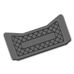 Коврики в салон резиновые CITROEN С-4 2004- / REZKON / 1013005100