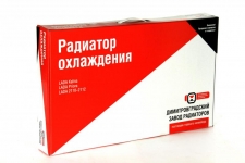 Радиатор двигателя Lada Kalina 2004-2013 МКПП / ДЗА / 11180-1301012-00