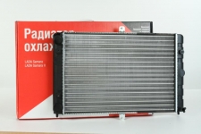 Радиатор двигателя Lada Samara инжектор / ДЗА / 21082-1301012-00